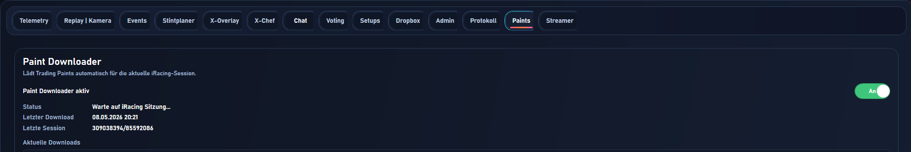 Shiftex Agent UI Screenshot 2
